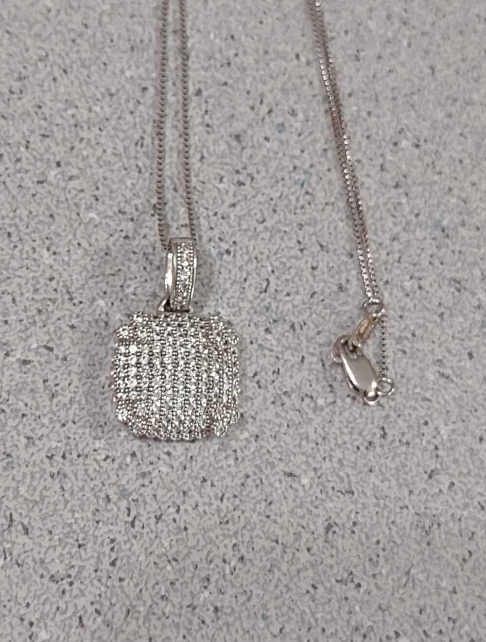 Final Final Price!*Sterling Pave Necklace